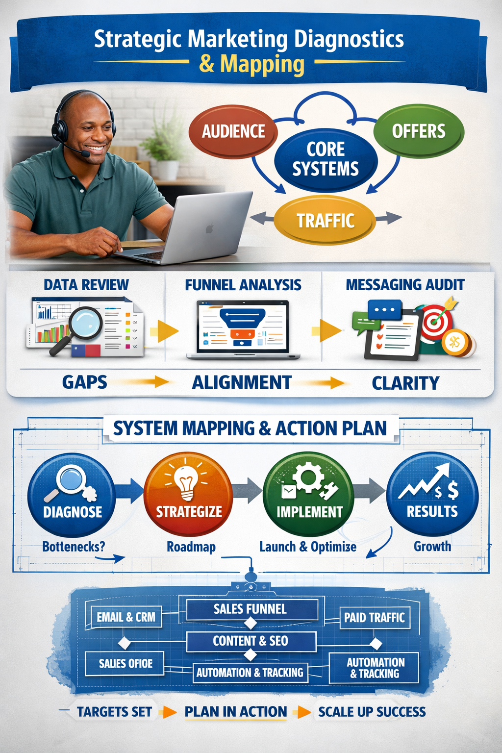 Strategic consulting visual placeholder