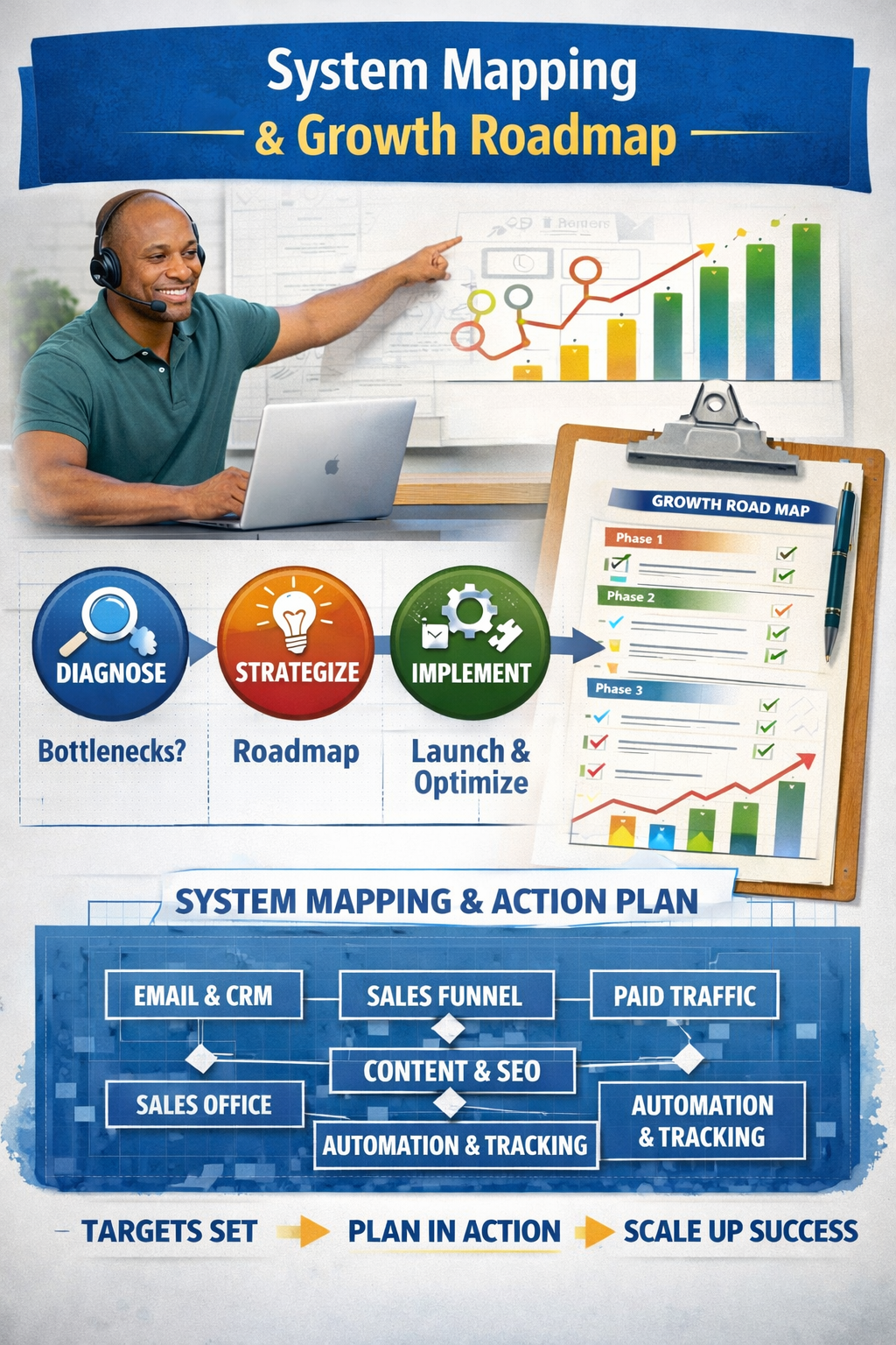 Strategic consulting visual placeholder