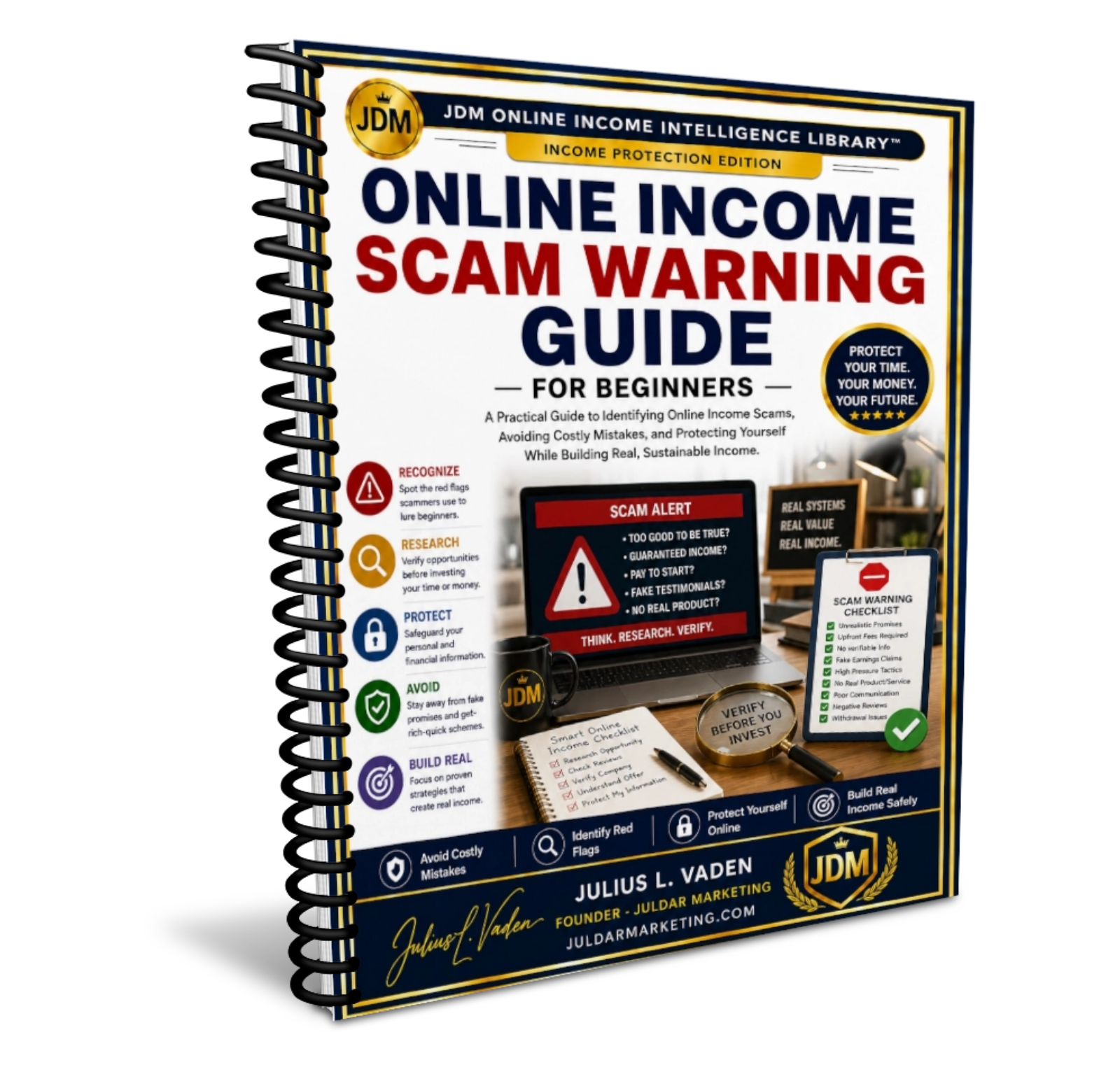 Online Income Scam Warning Guide