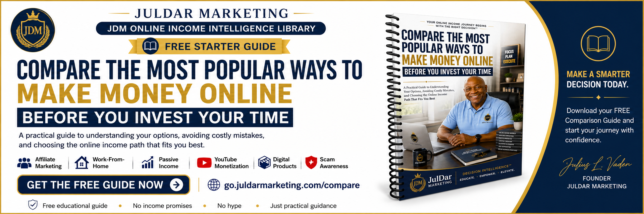 Compare the Most Popular Ways to Make Money Online Before You Invest Your Time