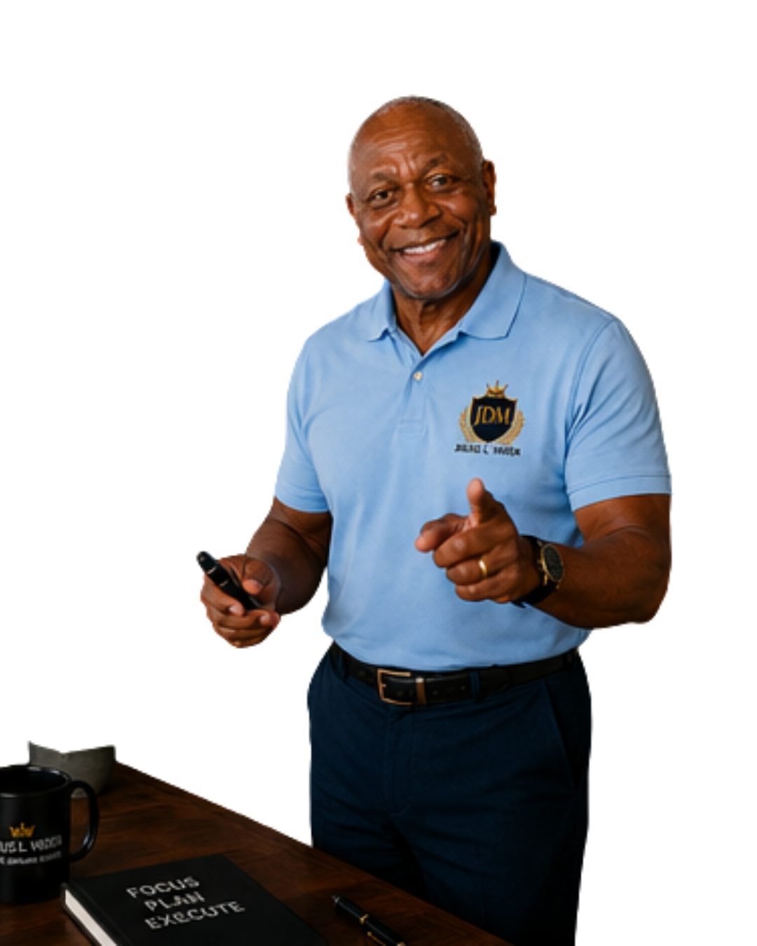 Julius L. Vaden introducing an educational lesson about choosing affiliate marketing